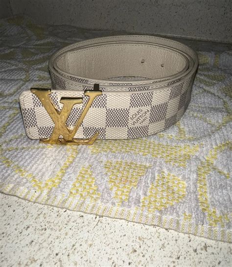 black and white lv belt|lv belt white checkered.